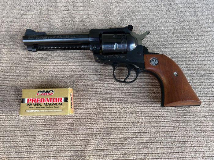 Ruger Single Six Revolver 22Mag Wood Grips