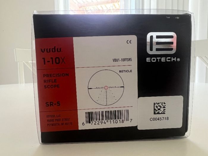 EOTech Vudu 1-10x28mm SR5 MRAD FFP-NIB
