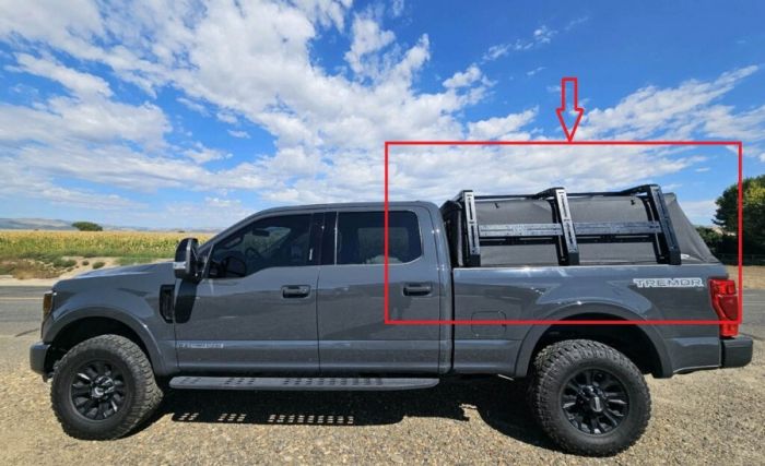 F250/F350 SofTopper and Overlanding bed rack