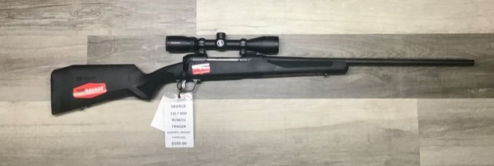 NEW SAVAGE MODEL 110 7 MM WITH ACCU TRIGGER HAS BU