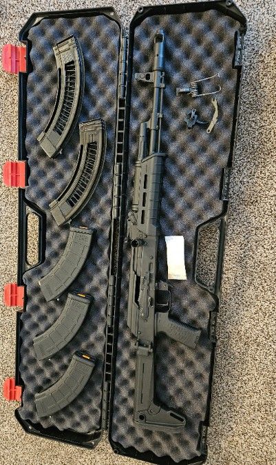 KUSA AK103 CMC TRIGGER MAGPUL + magazines