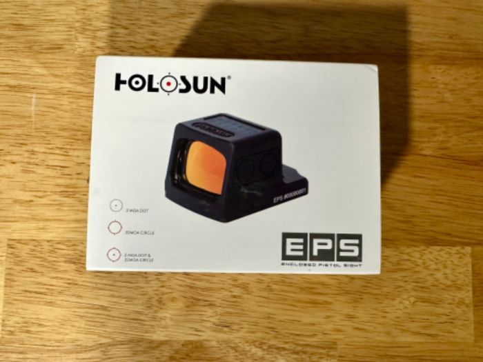 Holosun EPS w/ G17 adapter plate