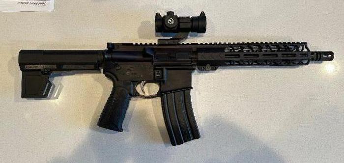 Battle Arms Development 10.5 AR pistol