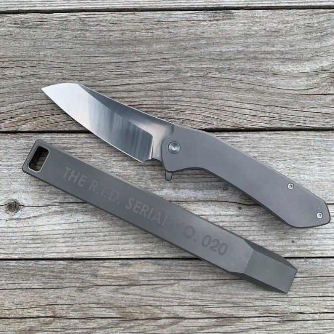 Awesome Knife/Prybar Bundle - Titanium/M390