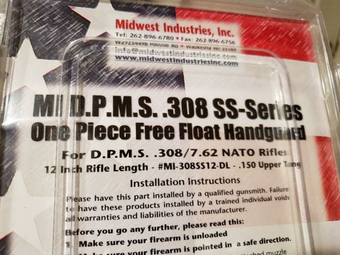 Midwest Industries DPMS .308/7.62 Handguard 
