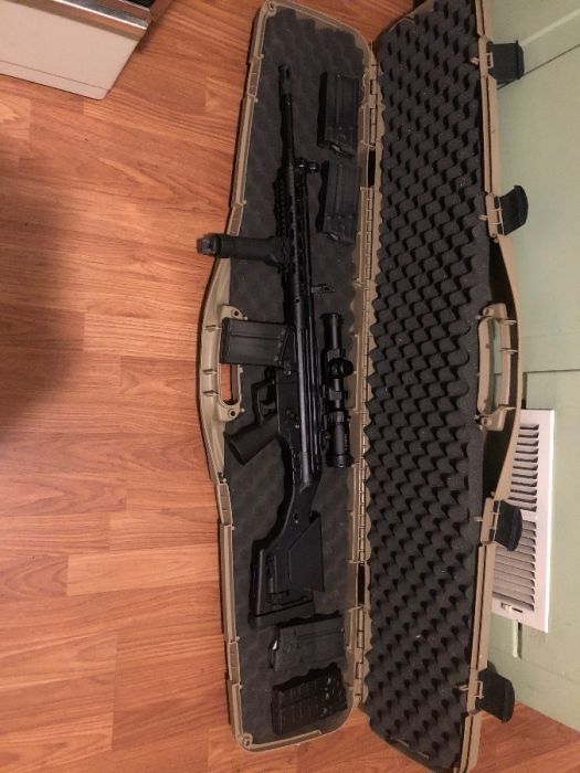 PTR-91 W/ Hard Case, Attachments pictured