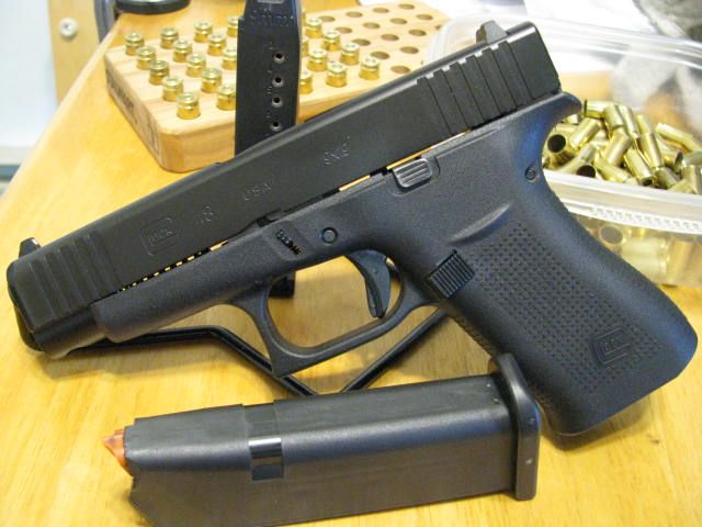 STOCK-GLOCK 48 WITH HOLSTER KIT   $460