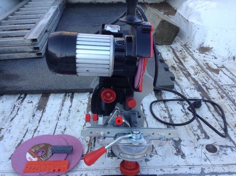 Oregon 410 120 Bench Chainsaw Chain Sharpener Tools