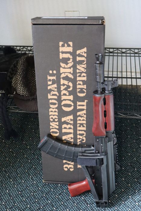 ZASTAVA,ZPAP M92 10&quot;CHF, SB TACT, 7.62X39, SER RED