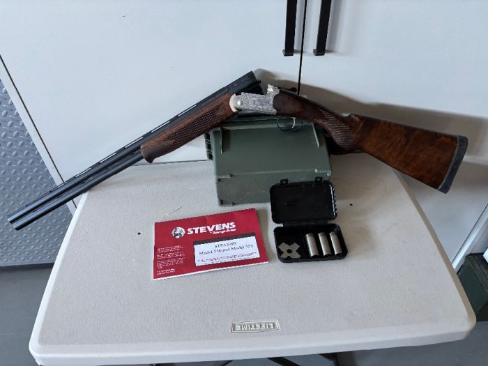 Steven’s model 555 O/U 20ga shotgun 