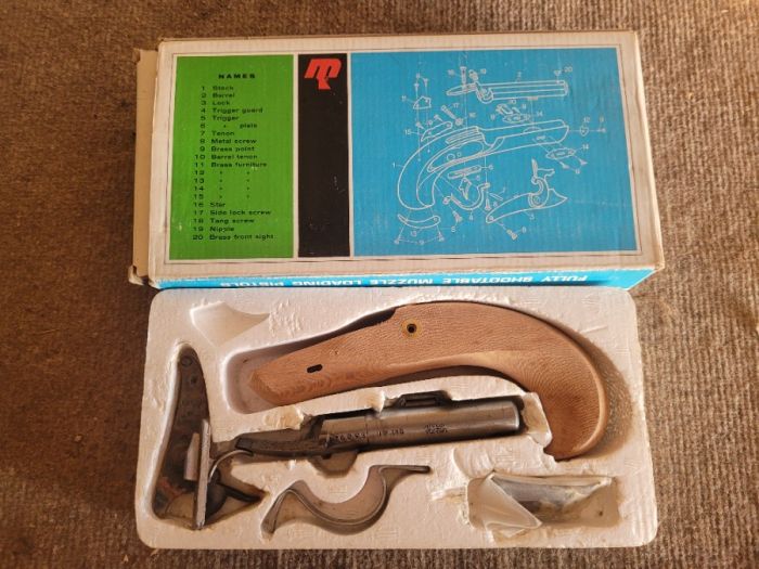 Monarch Derringer .41 caliber black powder kit.