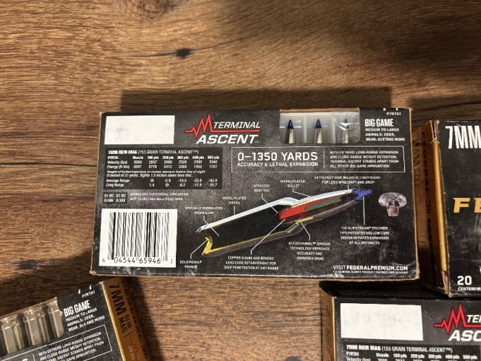 Federal 7mm Remington Magnum Ammunition