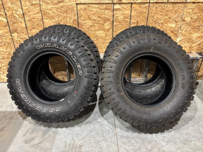 Used Set of Goodyear Duratrac Tires LT285/70R17D