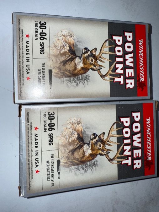 Two boxes of PowerPoint ammunition