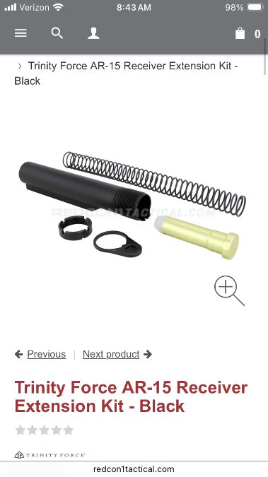 Trinity Force Buffer Assemblies 