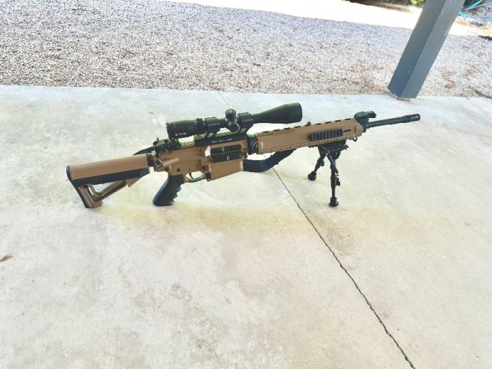 RRA LAR-8 AR-10 Custom FDE Rifle .308