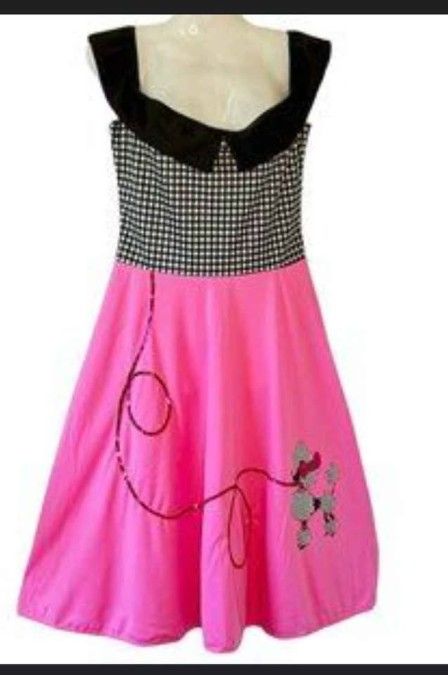 Sock Hop Sweetie 50’s Girls Costume Off The Should