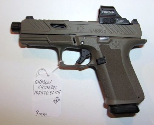 Shadow Systems MR920 Elite 9mm pistol w/ Holosun
