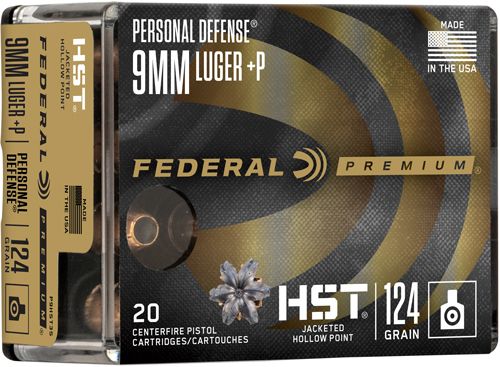 Federal Personal Defense HST 124gr 9mm +P