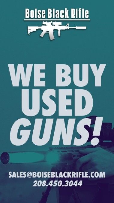 We BUY USED GUNS