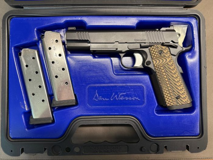 Dan Wesson Specialist 45acp - Optic Ready