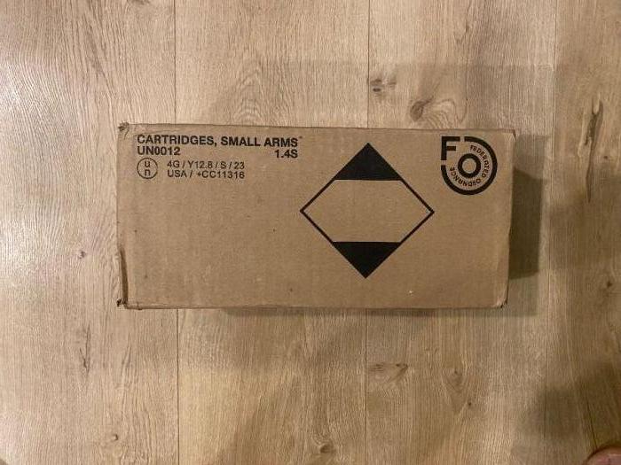 1000 rounds of 9mm Federated Ordnance