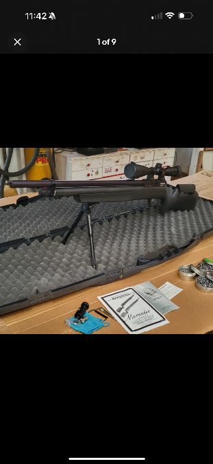 Benjamin marauder .25 caliber like new 