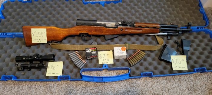 Chinese Paratrooper SKS with Extras