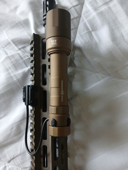 Geissele urg-1 upper with new cloud defense light