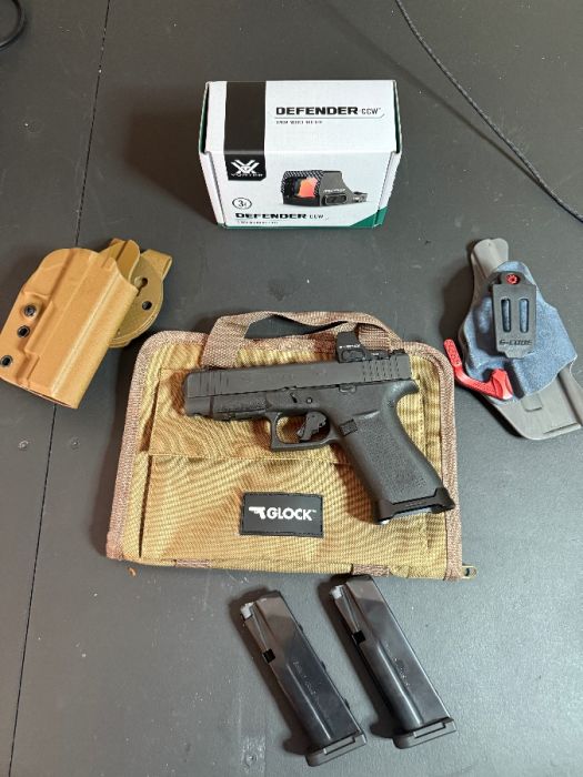 Glock 48 9mm with Vortex Red Dot