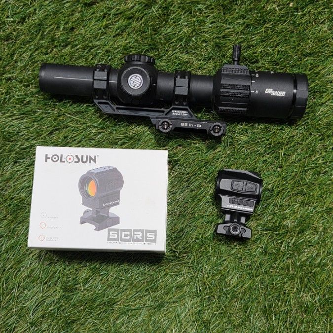 Sig Tango LPVO 1-6 &amp; Holosun SCRS