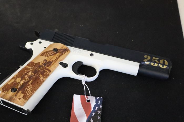 AUTO ORDNANCE, MARINE 250YR, 1911 5&quot;B 45ACP 7 RND