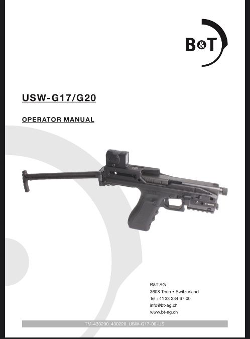 Glock 17 B&amp;T USW 