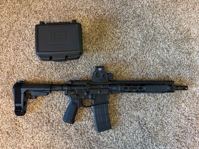 PWS MK111 MOD-2 Pistol .223 + EOTECH + Geissele