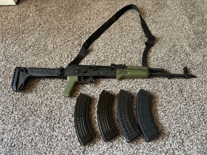 AK-47 7.62x39 Riley Defense RAK 47 Folding Stock 