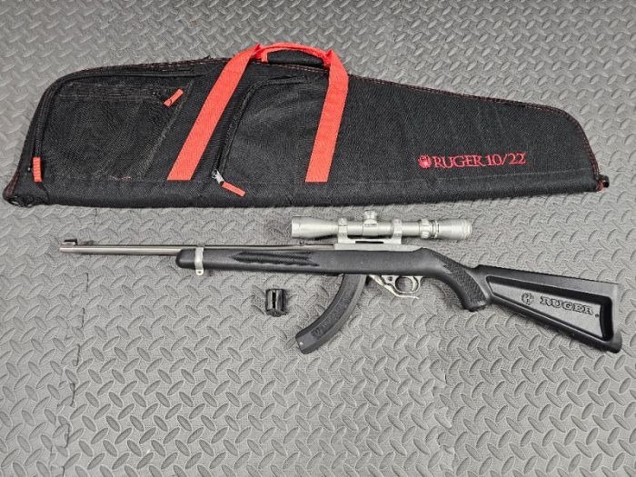 Ruger 10/22 Stainless Zytel Paddle stock 22lr