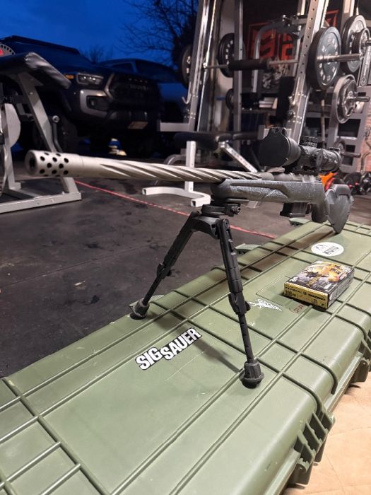 Ruger American gen 2 .308 with scope