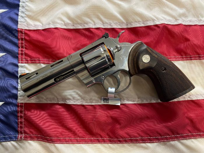 New 4.25&quot; Colt Python-Unfired, Unturned, PRISTINE!