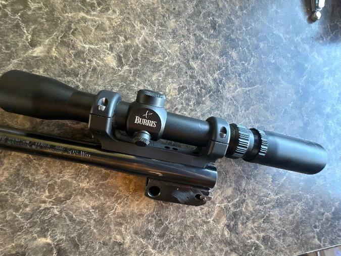 Thompson Center Encore Barrel with Burris scope