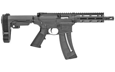 M&amp;P 15-22 AR Pistol 22LR 8&quot; M-LOK w/Brace 25+1