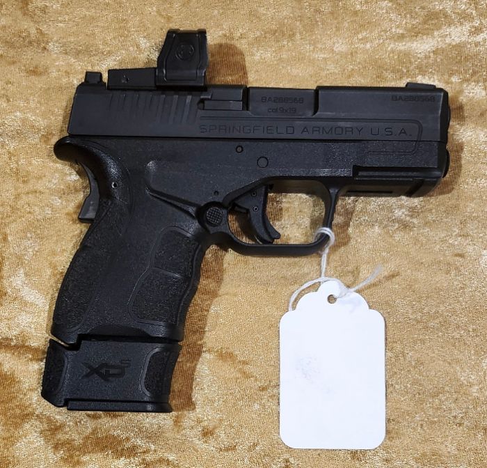 Springfield XDS-9 Mod2 9mm pistol w/Sig Red Dot