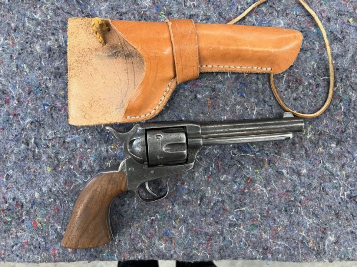 Old 45 cal. Colt Revolver