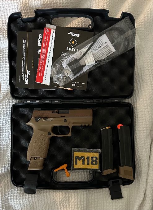 Sig Sauer p320 m18