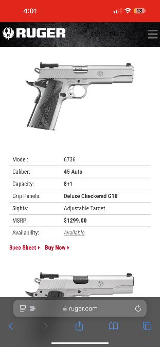1911 Ruger