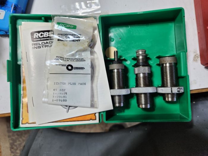RCBS 45 ACP reloading dies