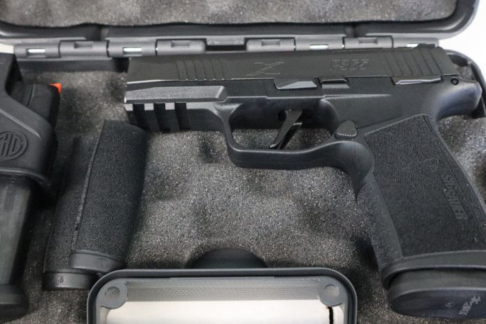 SIG P365 X MACRO, 9MM, 3.7&quot;B, 2-17R, MS, OR, NTST
