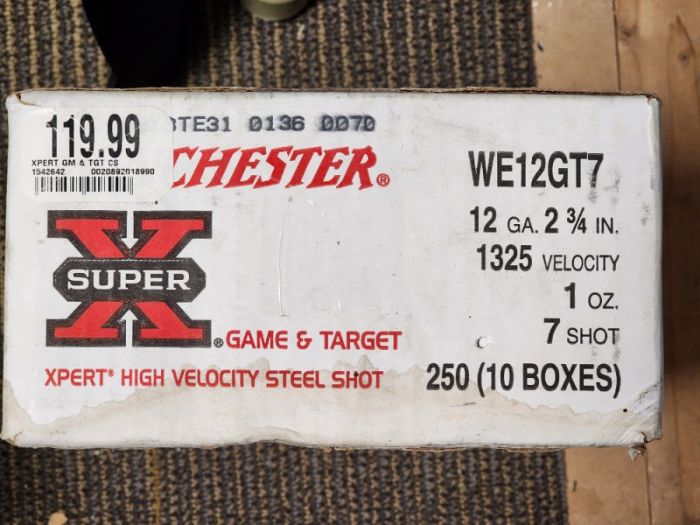 12ga Winchester 2-3/4&quot; #7 case