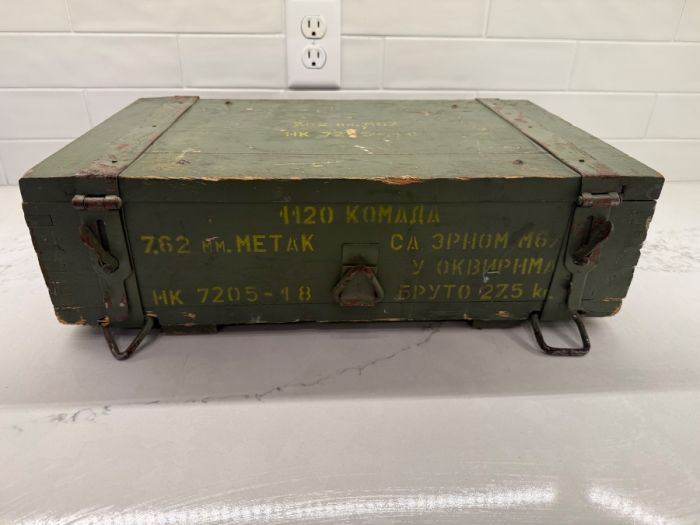 Yugoslavian Crated M67 AK47 7.62x39 Ammo