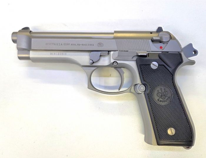 Beretta 92FS Stainless 9mm