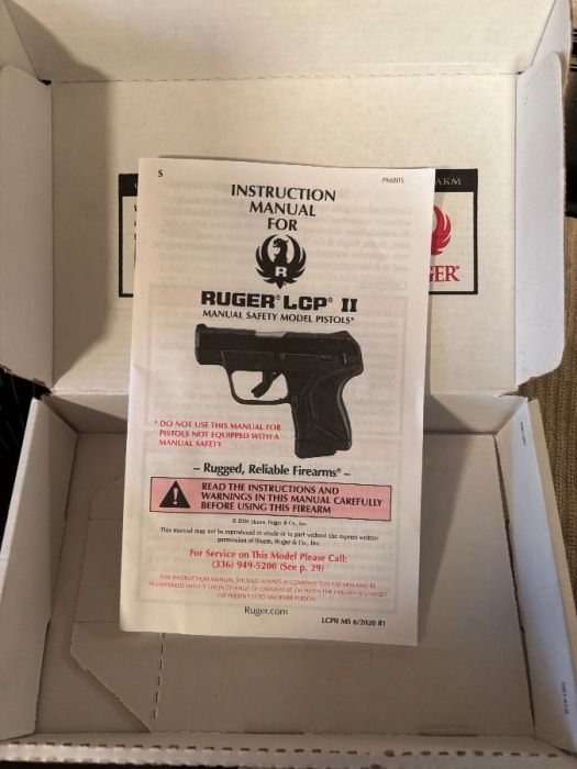 Ruger LCP II  (.22)    with extras.   $400
